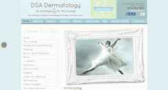 Desktop Screenshot of dsadermatology.com